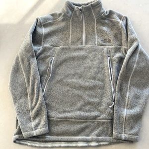 Men’s North Face zip neck pullover